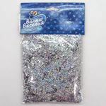 Конфетти дробленые Серебро, Голография, 20 г.