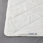 Евро одеяло IKEA RODKORVEL (РЁДКЁРВЕЛ), Стеганое, Всесезонное, Летнее, Белый, 220x240 см