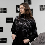Футболка с воротом "DISCHARGE"