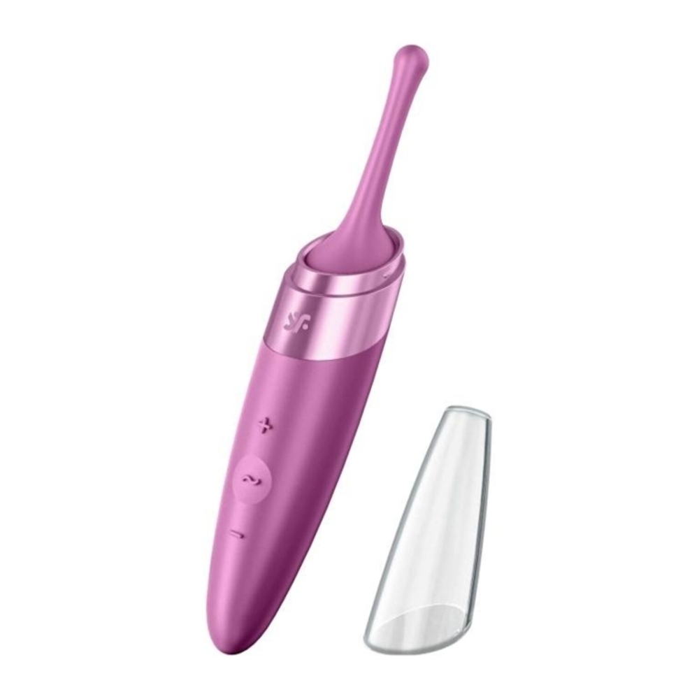 Перезаряжаемый точечный вибромассажер Satisfyer Twirling Delight, розовый