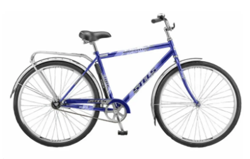 Велосипед 28" Stels Navigator-300 Gent, 1ск, рама 20,цвет синий(Корзинка)