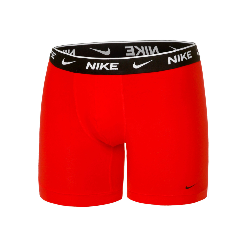 Nike Everyday Stretch Briefs Boxer Shorts 3 Pack Men - Red, Black