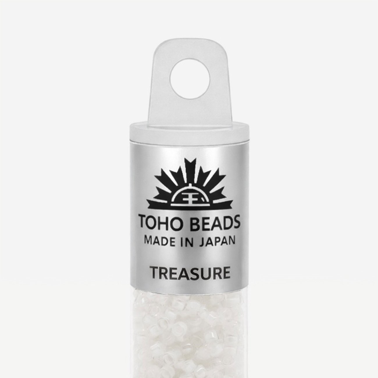 Японский бисер TOHO Treasure (№981), окрашенный изнутри прозрачный