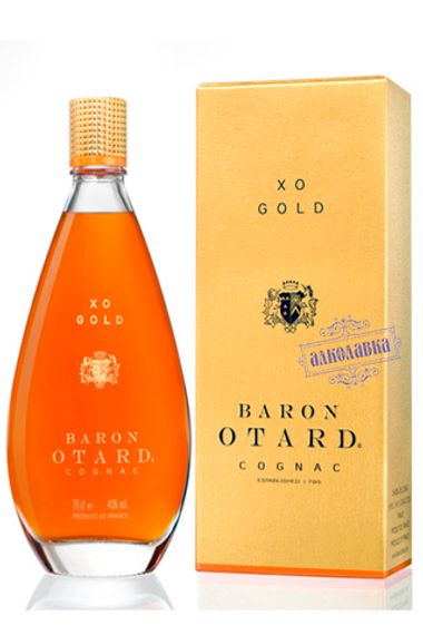 Baron Otard XO Gold. French cognac. 40%. 0,7 L