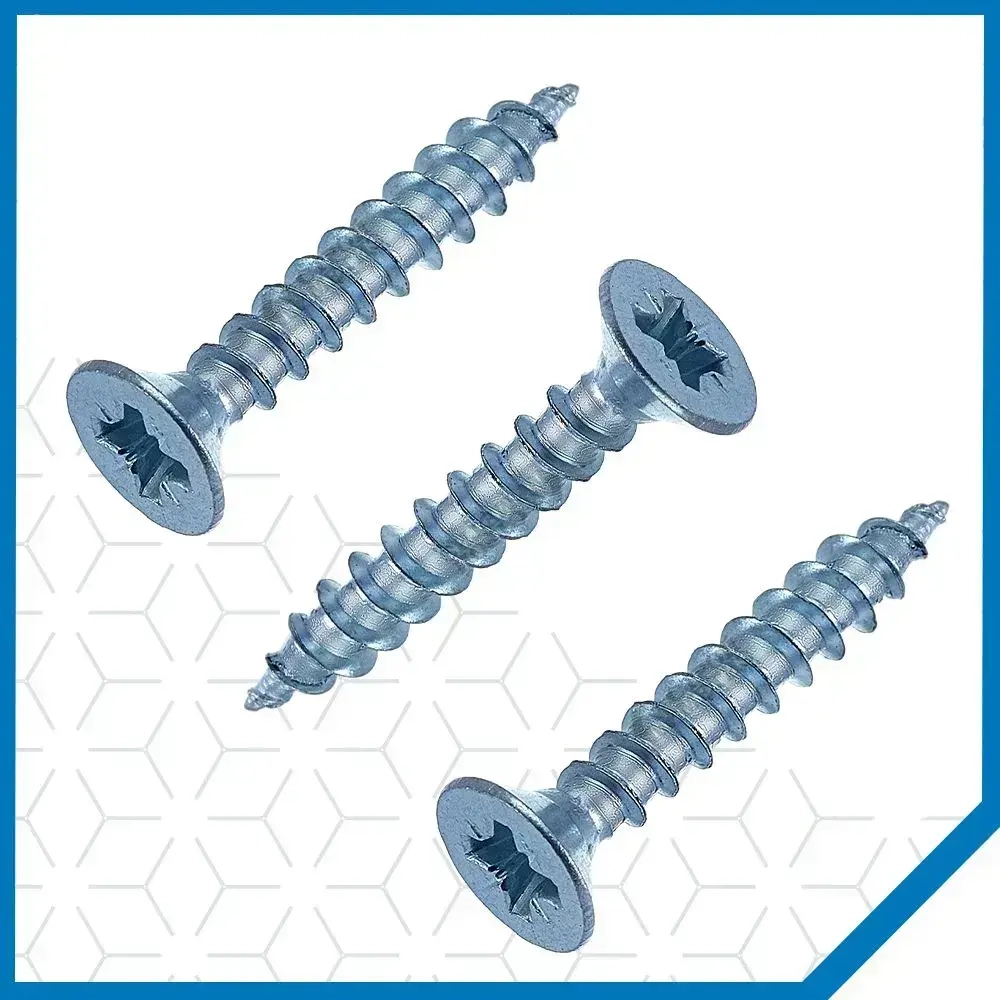 Саморезы Стройметиз универсальные 4.5х50, сталь, покрытие - цинк, 200 шт.