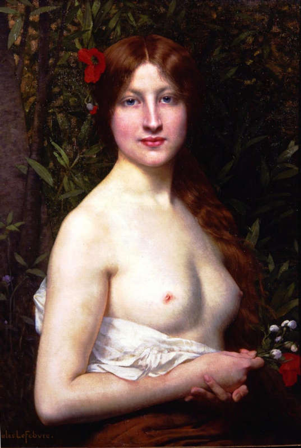 Jules Joseph Lefebvre (1836-1911) - эротическое искусство французского художника Жюля Жозефа Лефевра