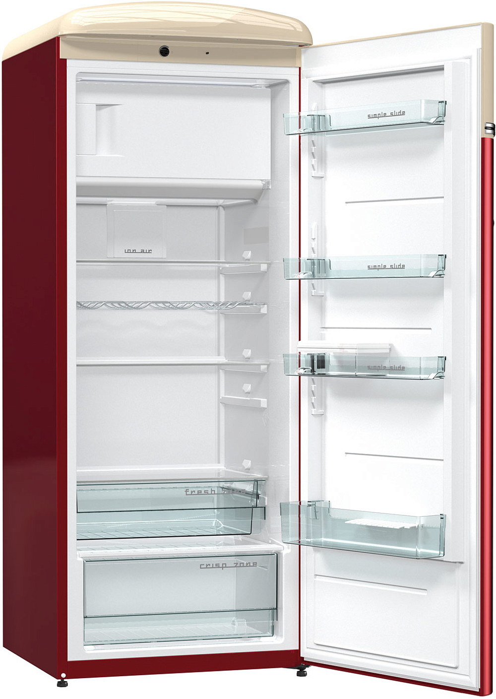 Отдельностоящий однокамерный холодильник Gorenje OBRB153R