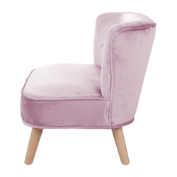 Детский велюровый диван Roba Lil Sofa розовый