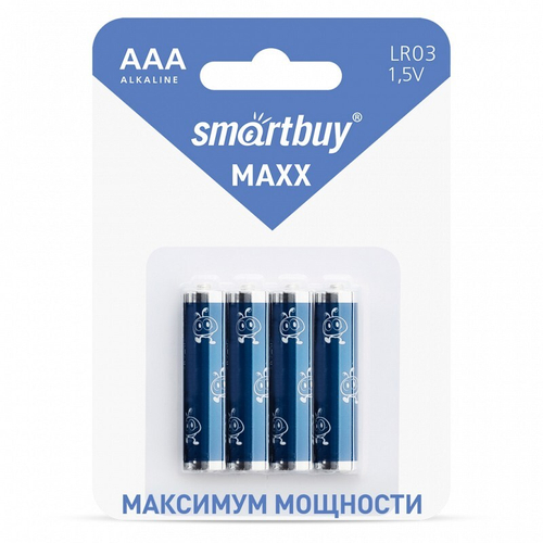 батарейка Smartbuy Maxx LR03-4B