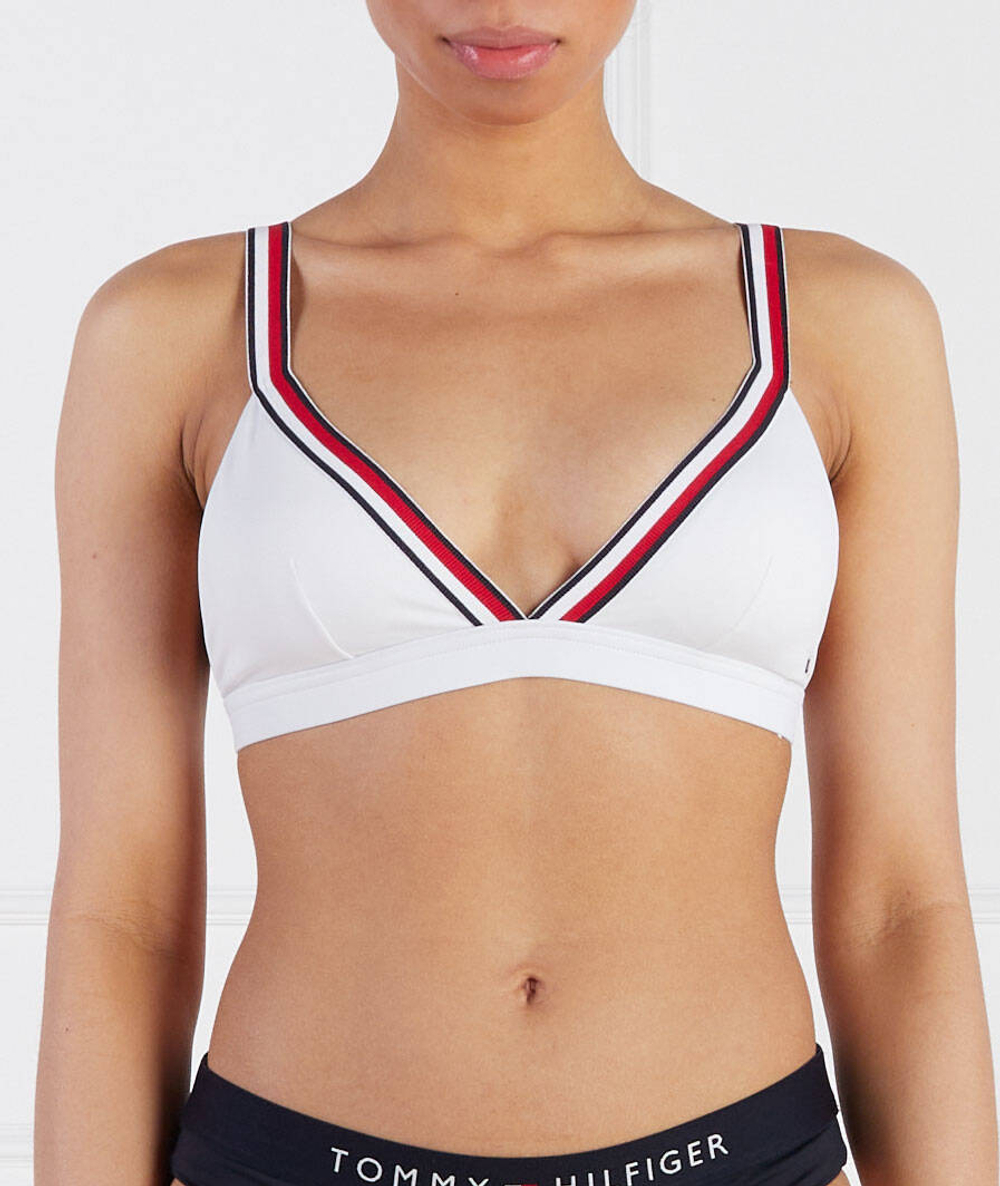 Топ бикини TH GLOBAL STRIPE-S Tommy Hilfiger - белый(UW0UW04101)
