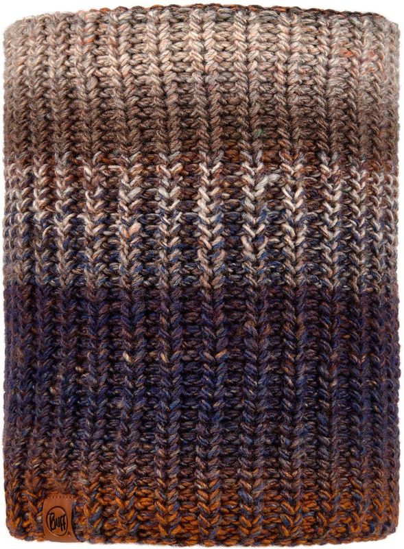 Вязаный шарф-труба с флисом Buff Neckwarmer Knitted Polar Olya Pewter Фото 1