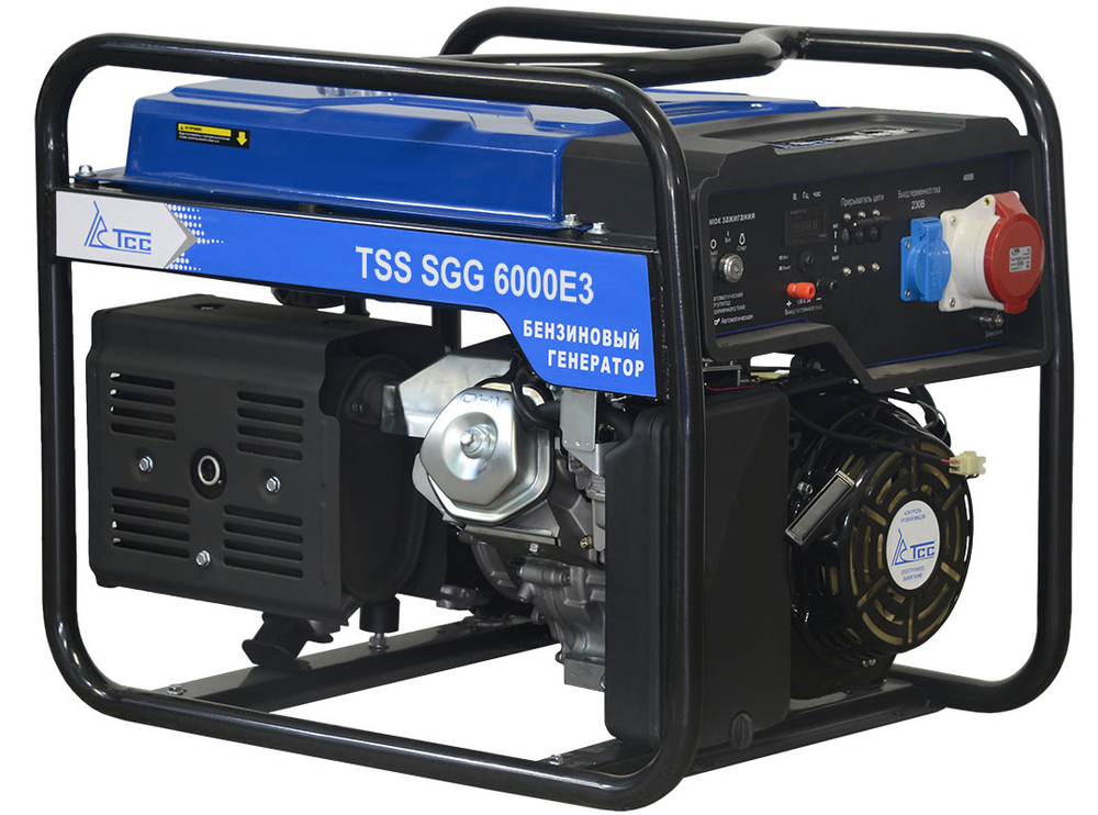 Бензиновый генератор ТСС SGG 6000 E3 (новая модель) — Фото №1 
