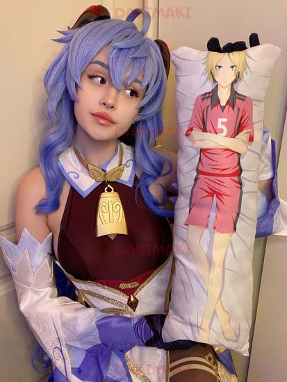 Мини дакимакура Кенма Козуме из Волейбол арт. M0702, 60х20 см