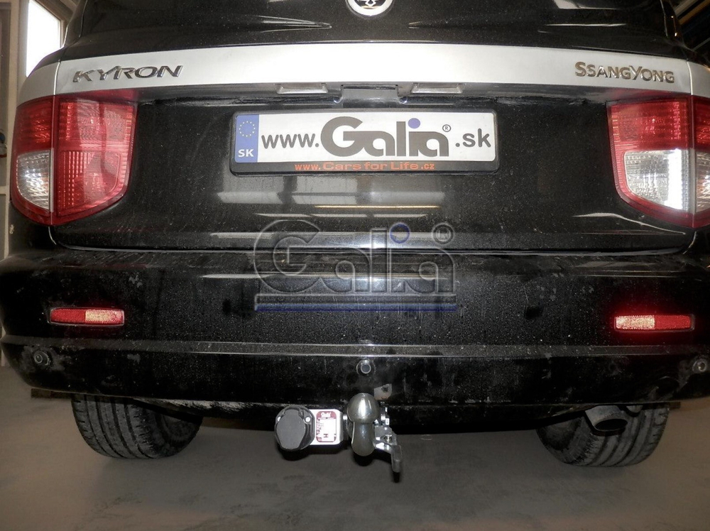 Фаркоп оцинкованный Galia S109C для Ssang Yong Rexton 2006-2012, 2012-(паспорт и сертификат в комплекте)(без электрики)