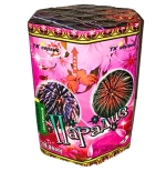 Батарея салютов Парадиз (TKB229) от ТК Сервис, 19 залпов, 30 мм