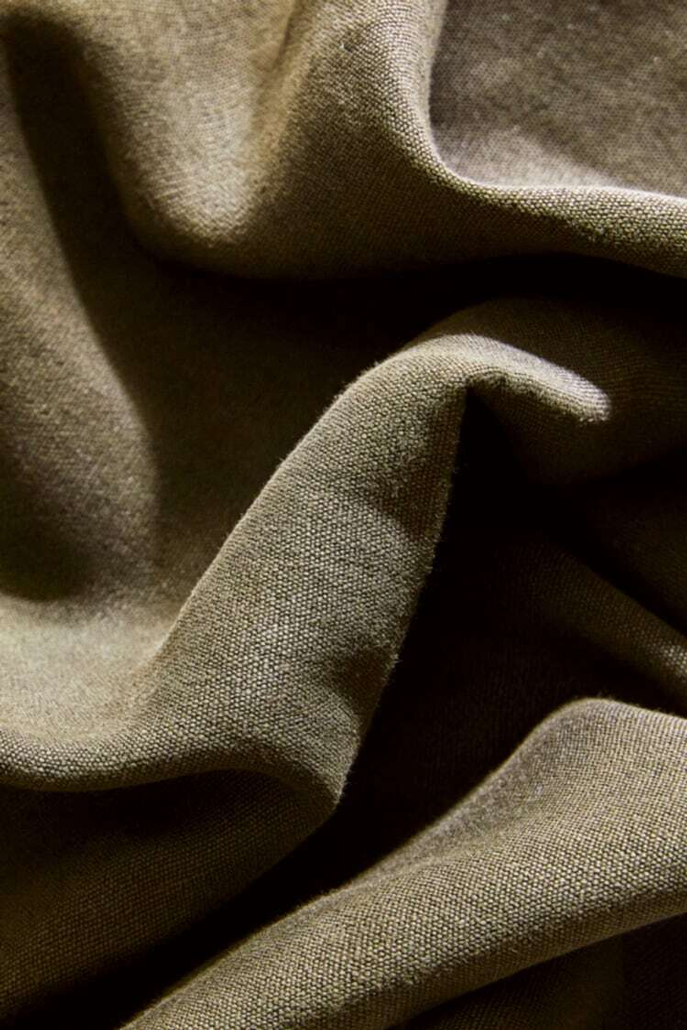 ZARA HOME САЛФЕТКА ИЗО ЛЬНА, ХАКИ