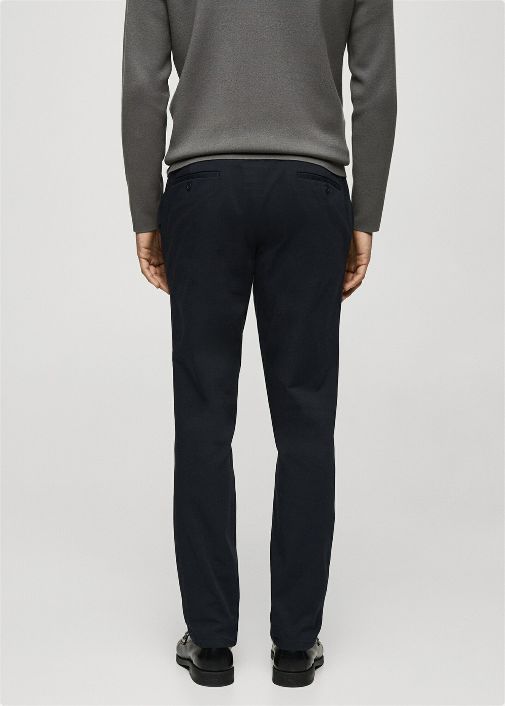Брюки чинос Barna slim fit из саржи