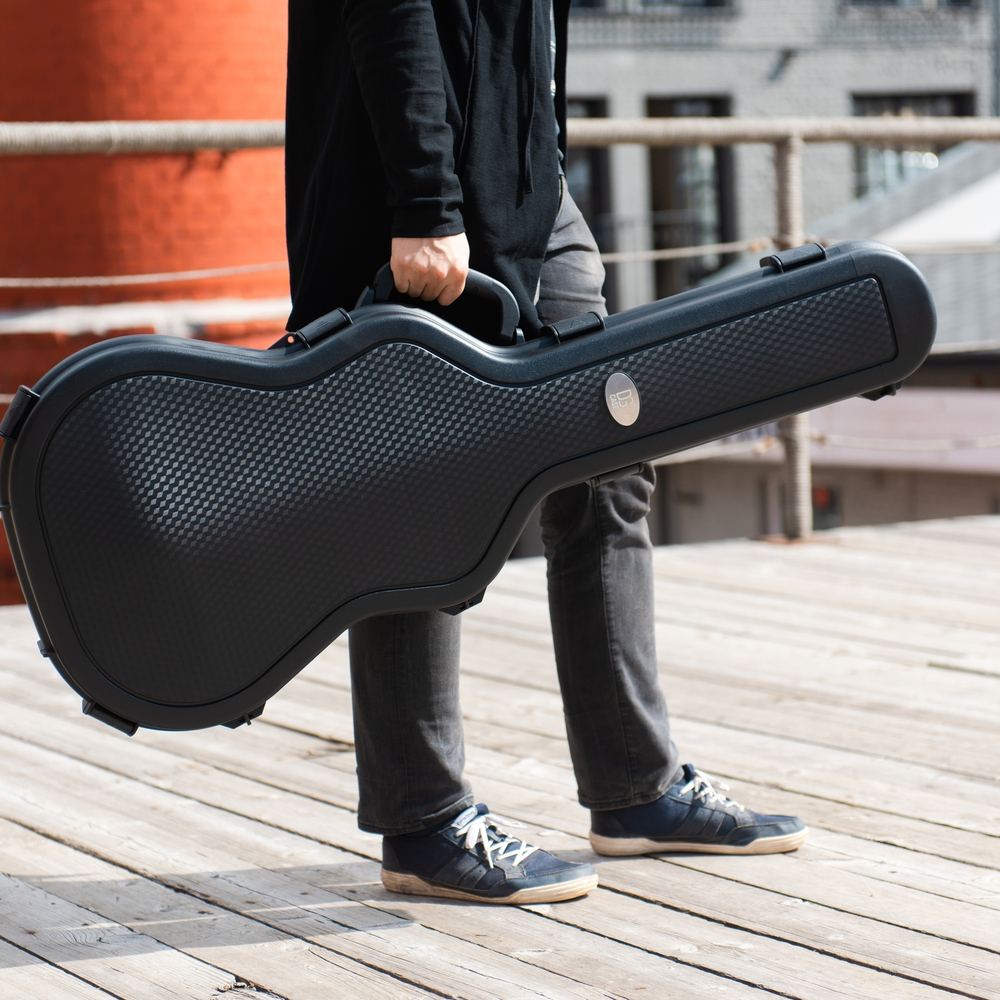 Кейс кофр для акустической гитары DGCASE@30-01 (380*100*1050)