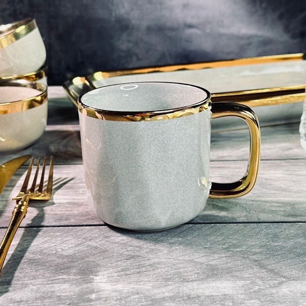 Lenardi 102-133 Кружка 400мл STONE в под.уп.(х24)Фарфор