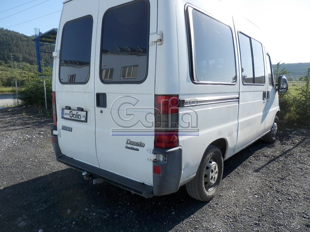 Фаркоп оцинкованный Galia C008A для FIAT Ducato Sollers 2008-2011, Citroen Jumper, Peugeot Boxer 1994-2006 фургон(паспорт и сертификат в комплекте)(без электрики)