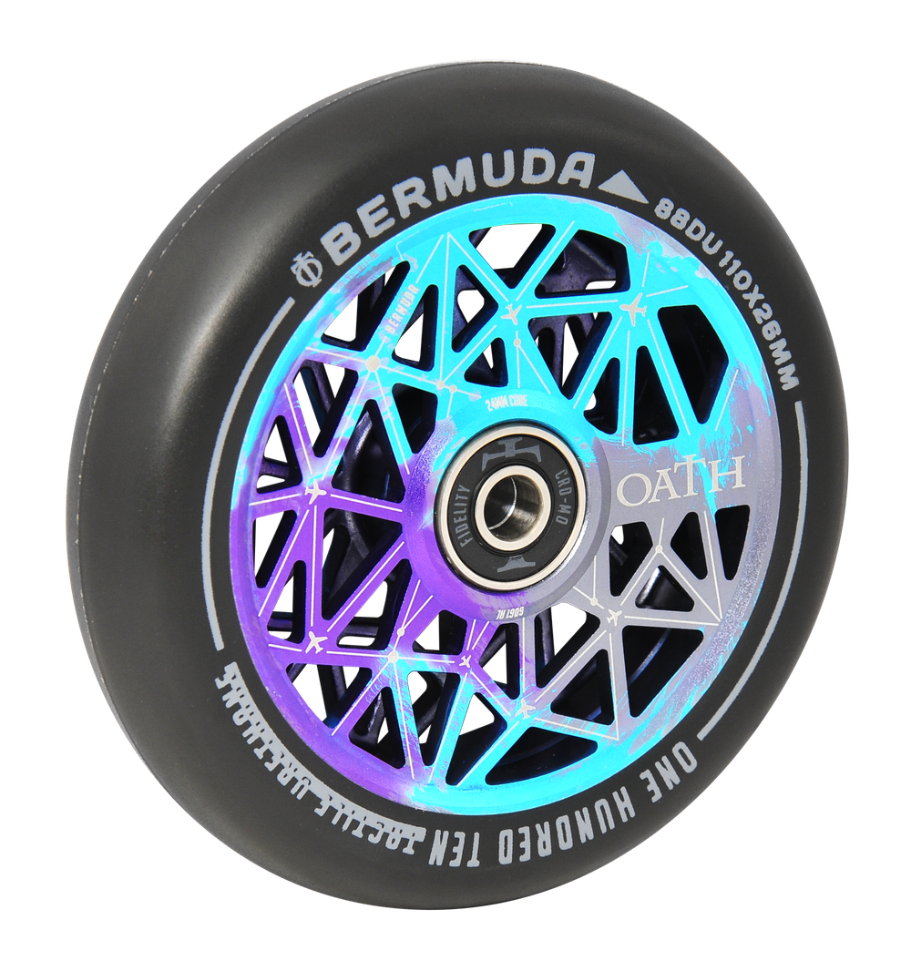 Колёса для сам. Oath Bermuda 110 x 26 x 24mm Wheels Blue/Pur/Tit