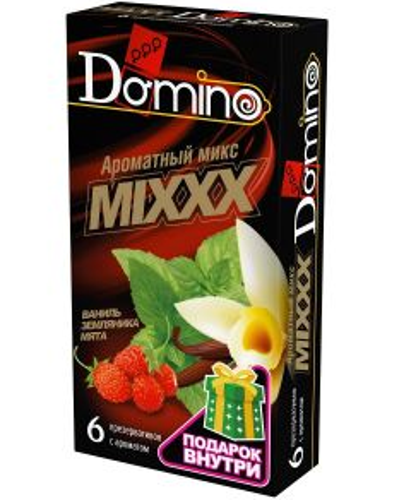 Ароматизированные презервативы DOMINO Ароматный микс, 6 шт.