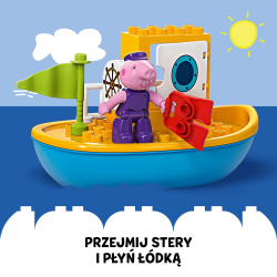 LEGO DUPLO Пеппа - Пеппа и путешествие на лодке 10432 / артикул   10432  / GTIN 5702017583877