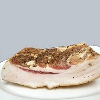 Продукт из шпика "Сальцо от хозяина" соленый