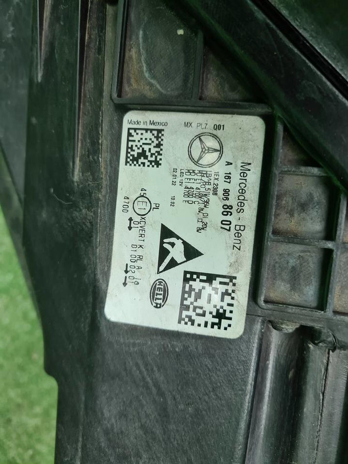 Фара правая Mercedes GLE V167 18-24 Multibeam LED