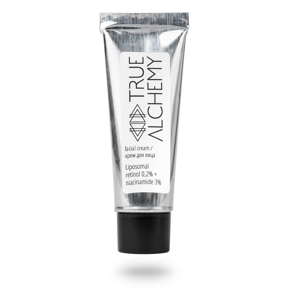 Кремовая эмульсия «Liposomal retinol 0,2% + niacinamide 3%», 30 мл (TRUE ALCHEMY)