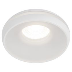 Светильник встраиваемый декоративный ЭРА DK100 WH под лампу MR16 GU5.3 белый