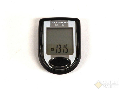 Велокомпьютер AUTHOR CAT8S 8 функций дизайн белый карбон