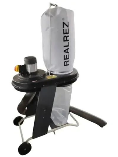 Стружкоотсос, Вытяжка для стружки REALREZ FM200, 220В, 550 Вт