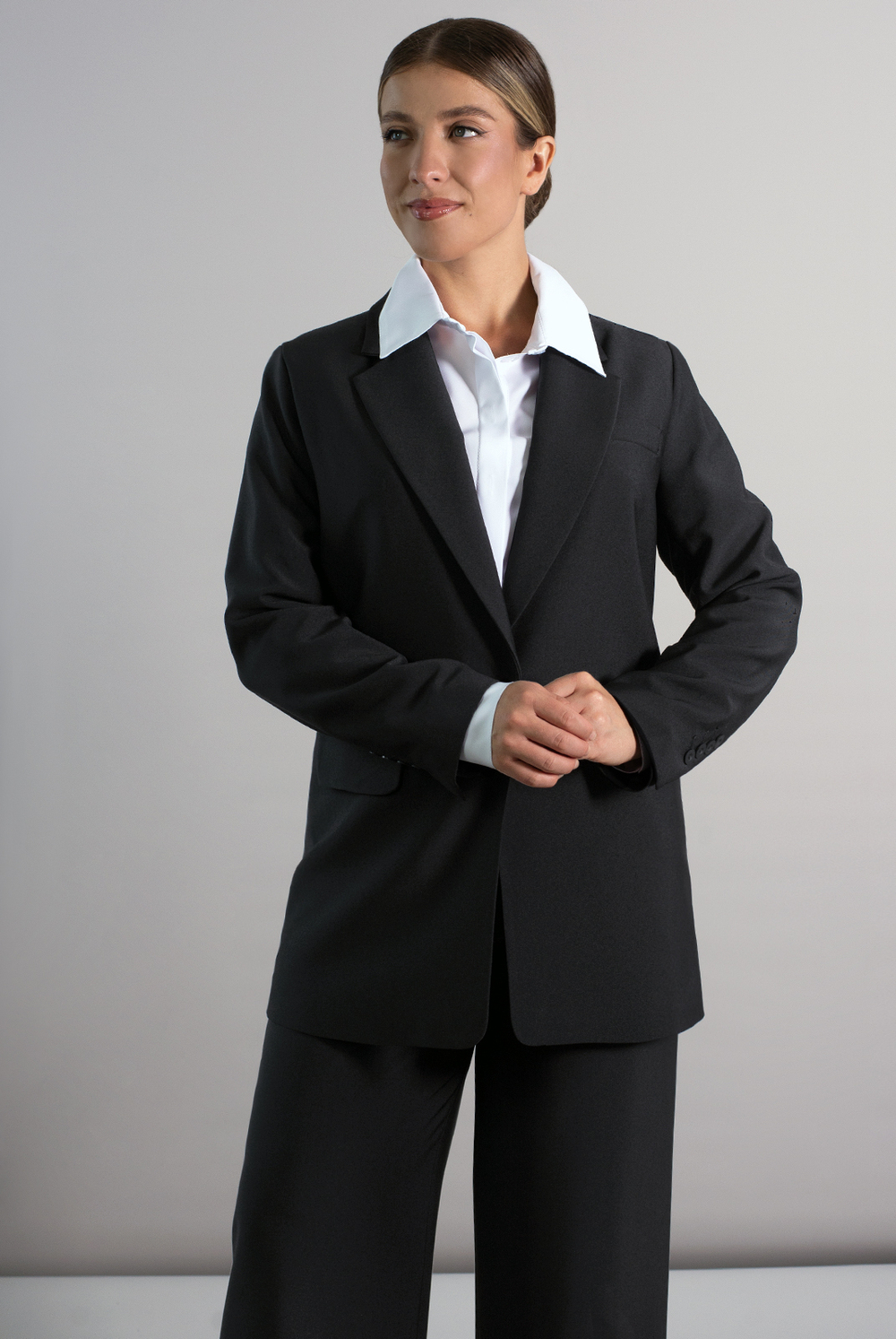 Жакет женский 4135АП, черный #70Ч044135АП