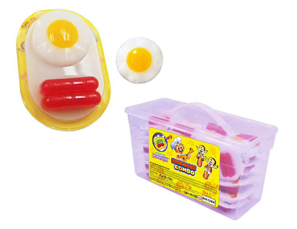 Десерт желеобразный Ланч-гами®(Russian Combo).12*30*25г