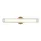 SL2010.131.01 Светильник настенный ST-Luce Никель/Белый, Прозрачный LED 1*13W 3000K/4000K ENFYS