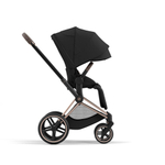 Коляска Cybex Priam IV 2 в 1 цвет Sepia Black на шасси Rosegold