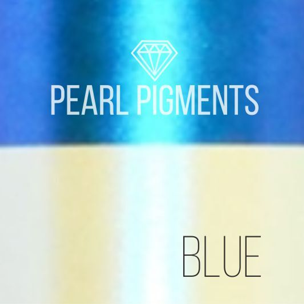 CraftPigments Pearl "Blue", синий 25мл