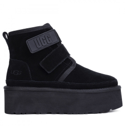 UGG Neumel Platform Buckle Black
