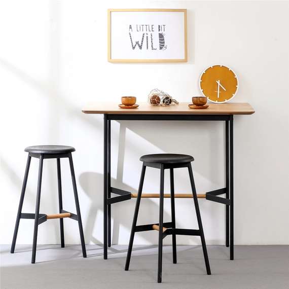 Барный стол Mont, 120х60х104 см, светлое дерево