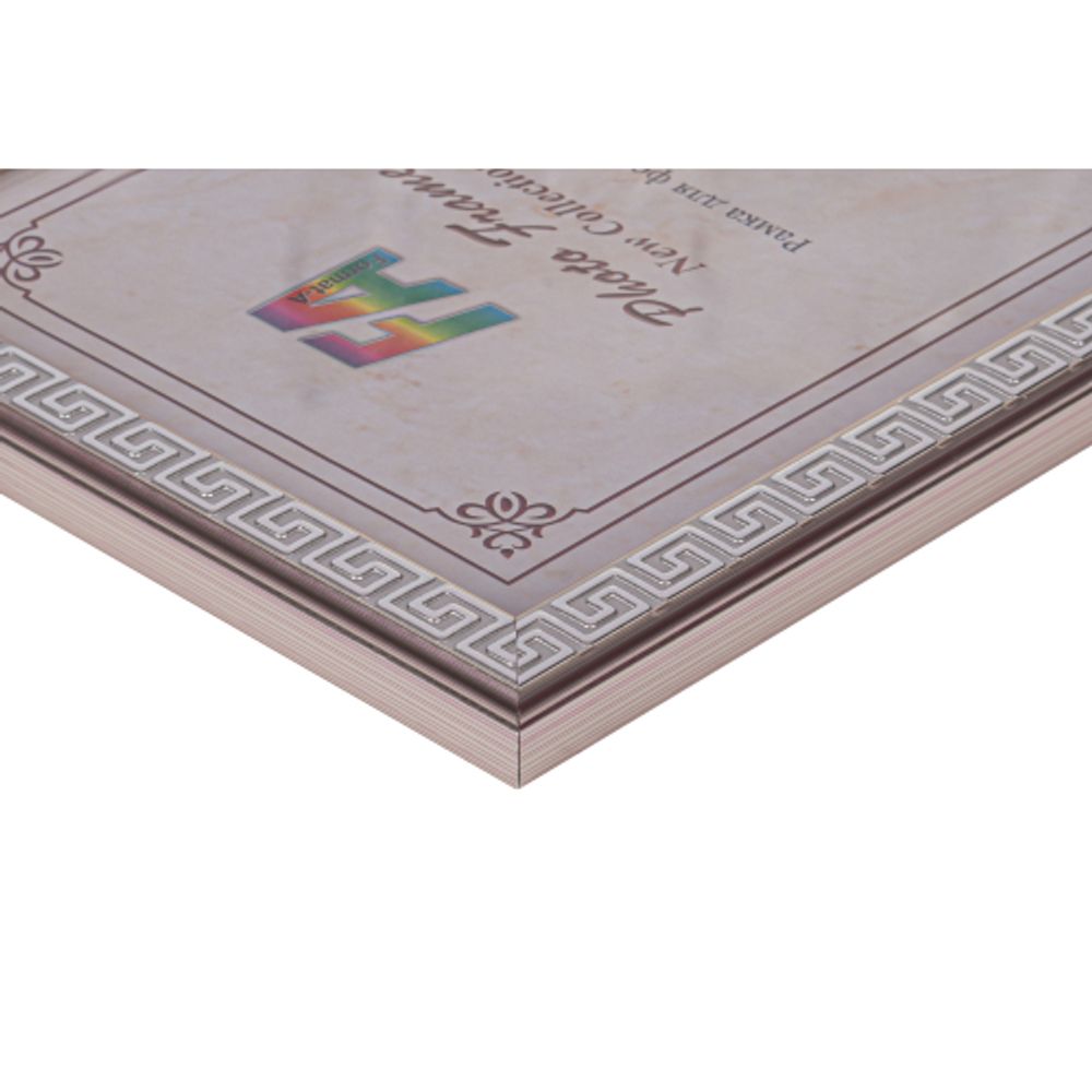 FA Пластик меандр серебро 15х21 | FA фототовары