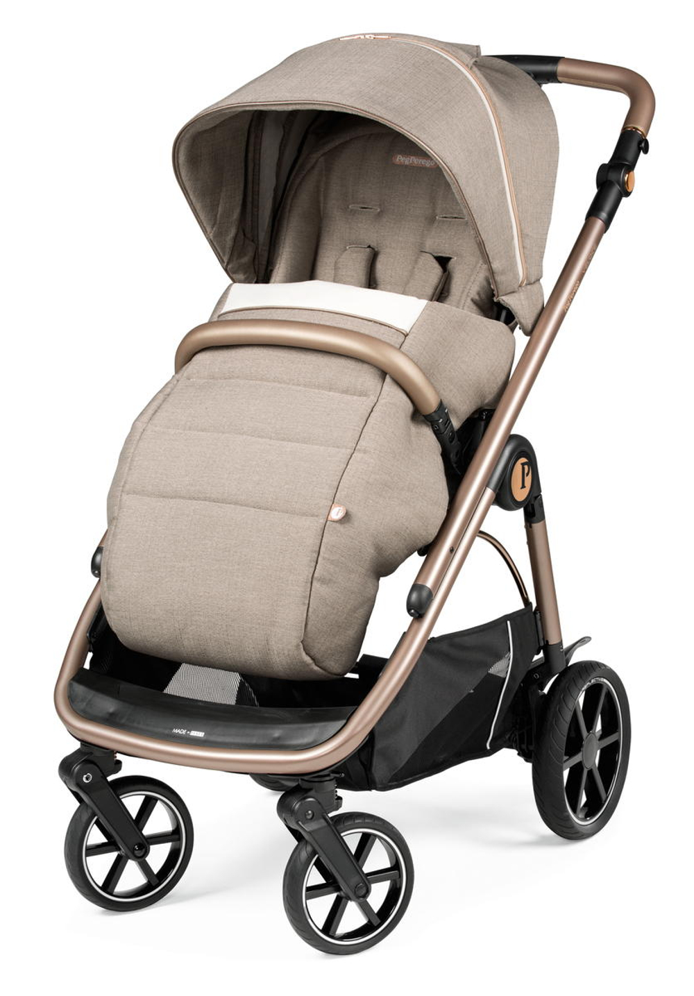 Коляска 3 в 1 Peg Perego Veloce Belvedere Lounge Mon Amour