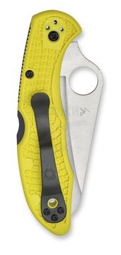 Складной нож Spyderco Salt 88PYL2 c клинком из стали H1, рукоять FRN