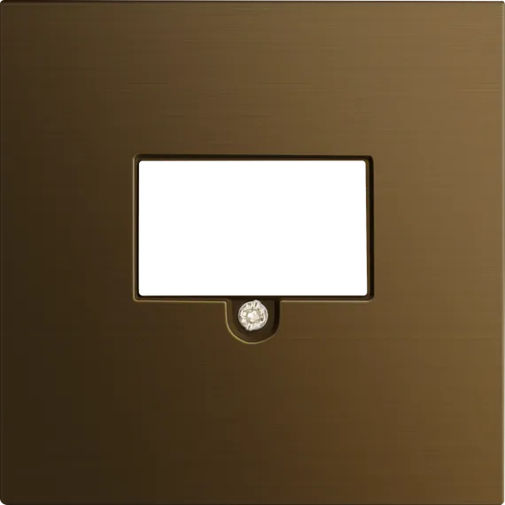 Donel R98 METAL латунь накладка стандарта TAE для розеток USB, HDMI, Аудио, серия DA