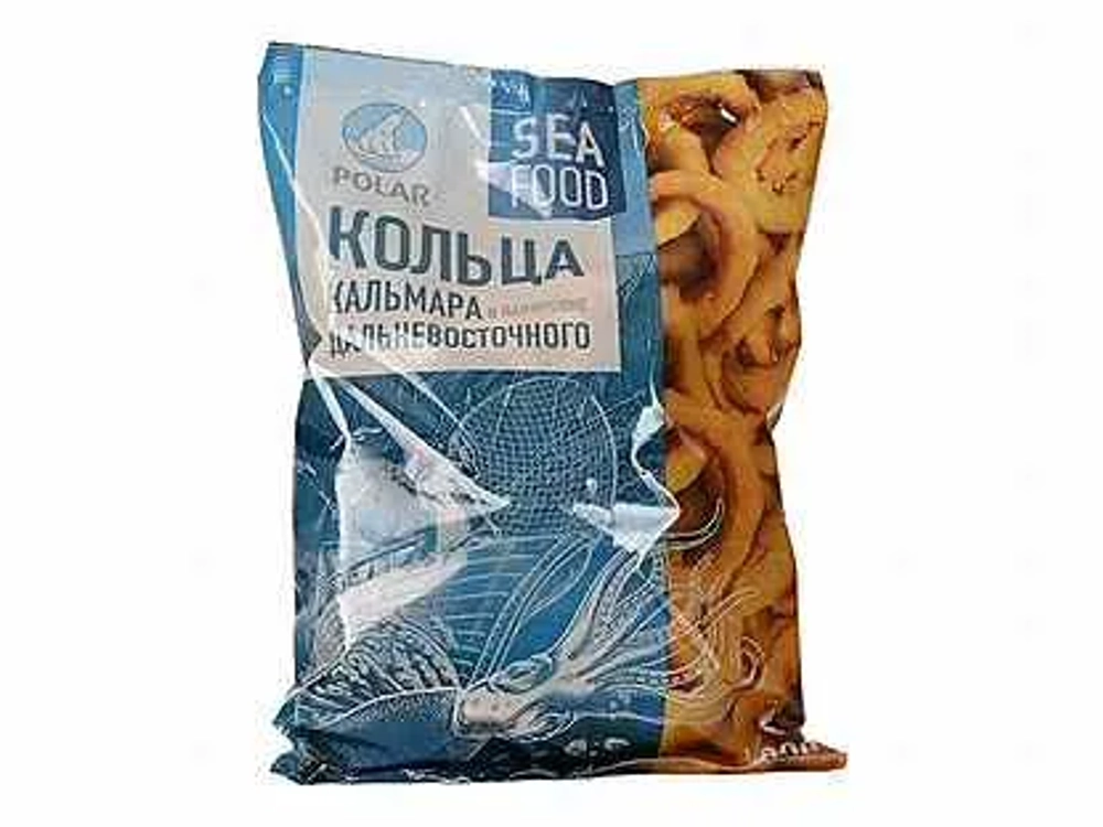 Кольца кальмара в панировке Polar 1кг