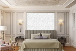 Плитка потолочная из пенопласта с рисунком экструдированная серая Потолочные панели имитация декоративной штукатурки