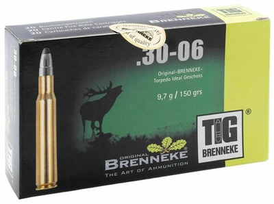 Патрон .30-06 SPRG BRENNEKE TIG 9,7г, коробка 20 шт.