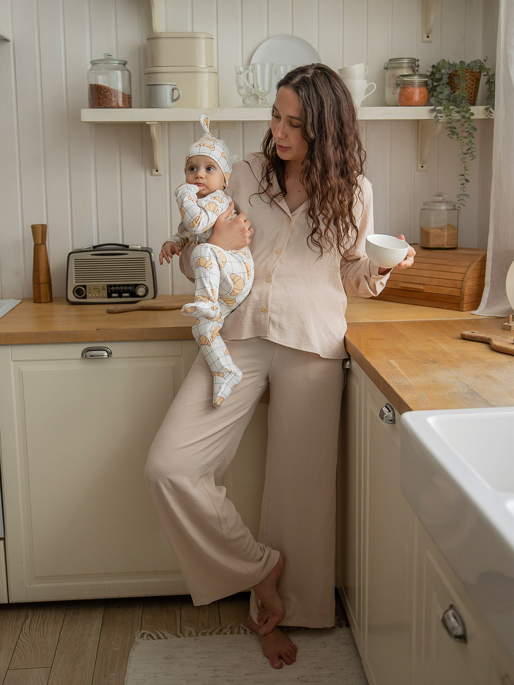 Распашонка Mjölk Круассаны