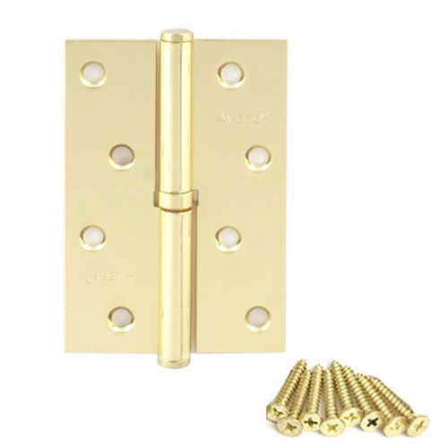 Петля АВЕРС ПРАВАЯ (100х70х2,5-В) ЗОЛОТО