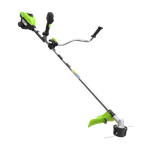 Триммер аккумуляторный Greenworks TB13L, 82V, 1,3 кВт, 43 см, бесщеточный, c 1 х АКБ 2,5 Ач и ЗУ (TB13LUA)